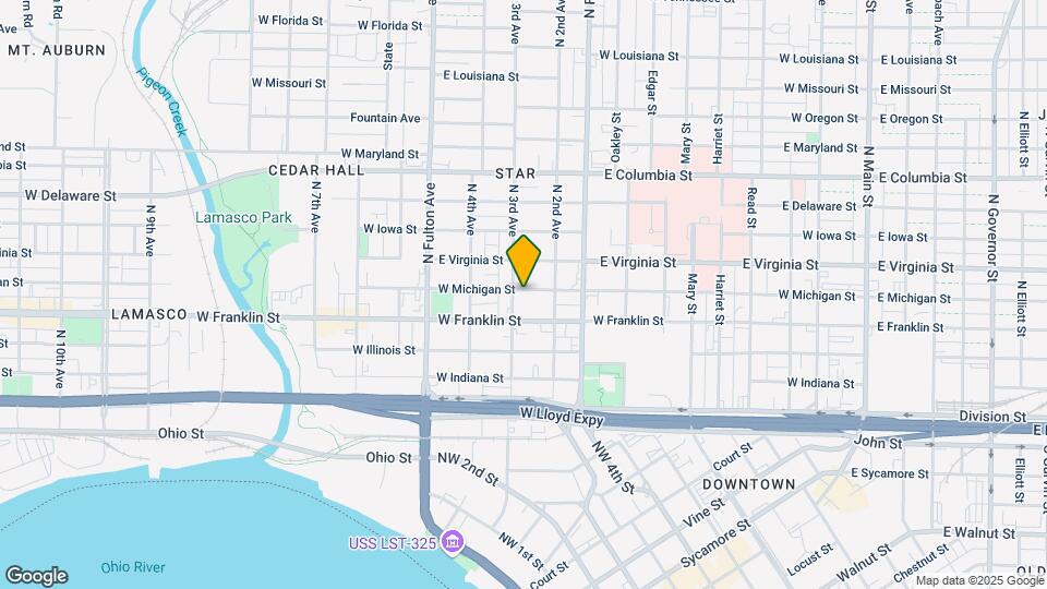 920 W Michigan St-Unit -319 N Third Ave A Mapa y Detalles de la Ubicación