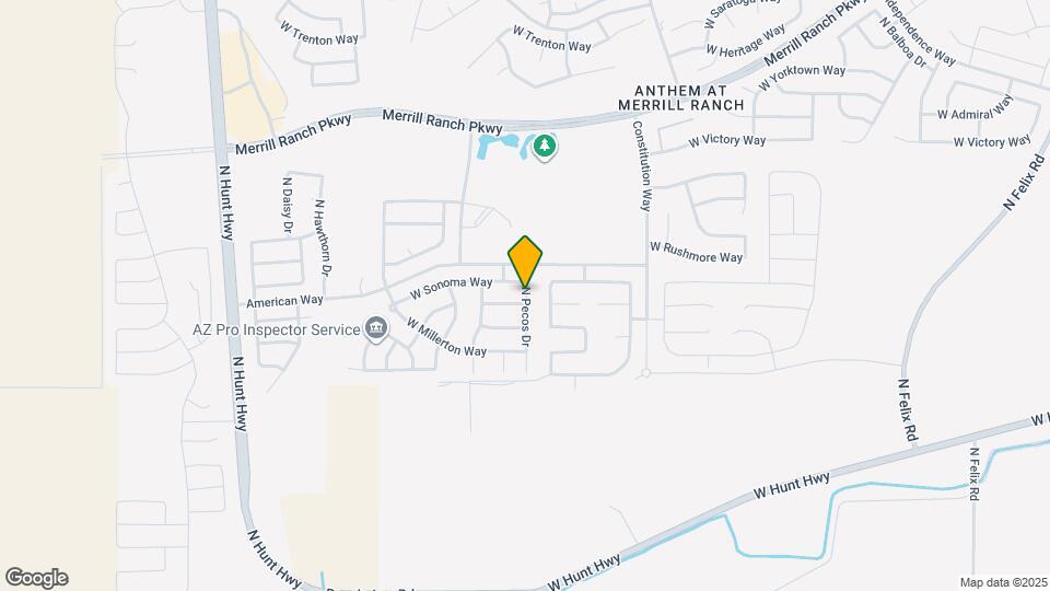 7202 W Pleasant Oak Way Map and Location Details