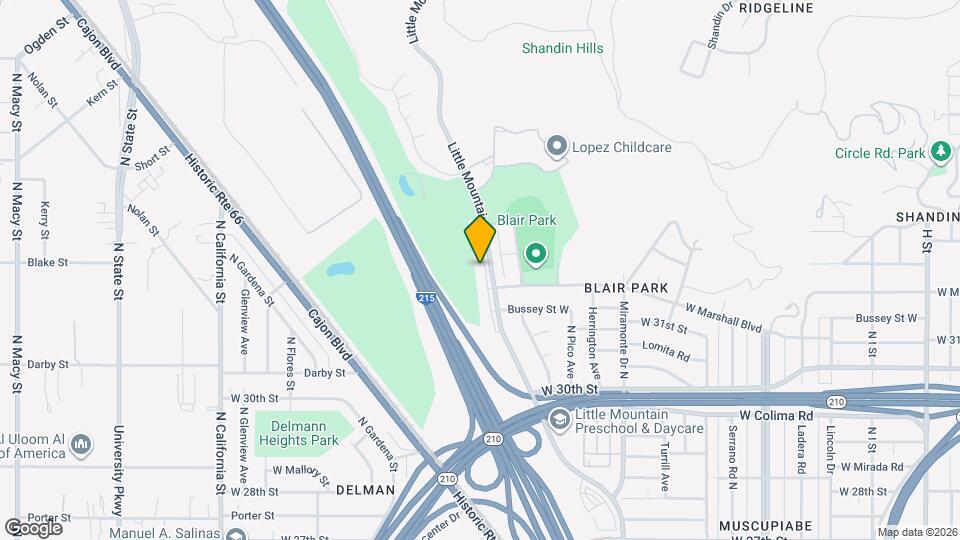 3232 Little Mountain Dr Mapa y Detalles de la Ubicación