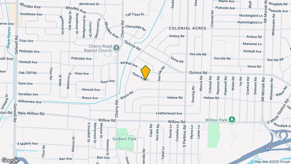 4485 Dunn Ave Map and Location Details