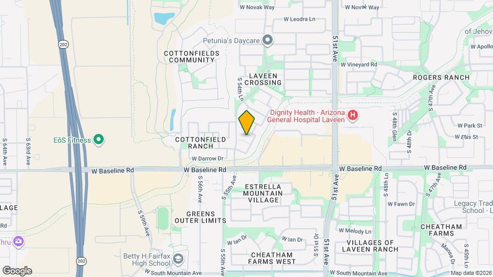 5422 W Pollack St Map and Location Details