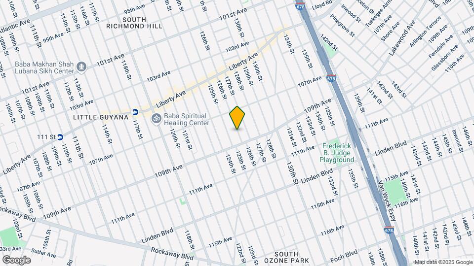 107-52 126th St Map and Location Details