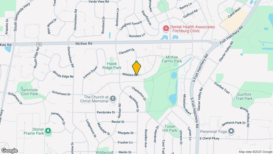 5699 Wilshire Dr Map and Location Details