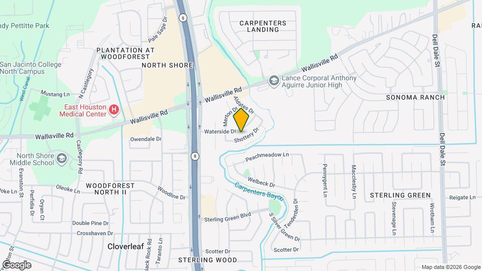 14835 Shottery Dr Map and Location Details