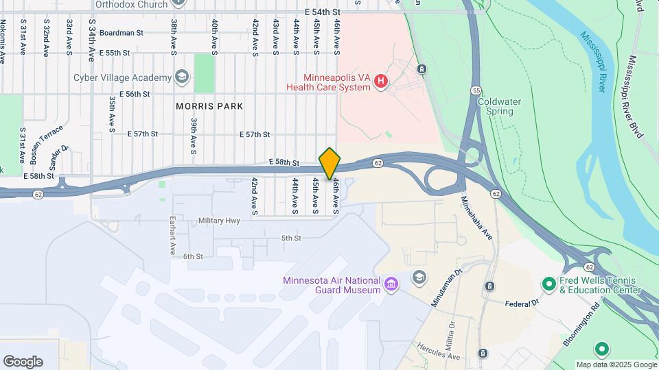 5812 46th Ave S Map and Location Details