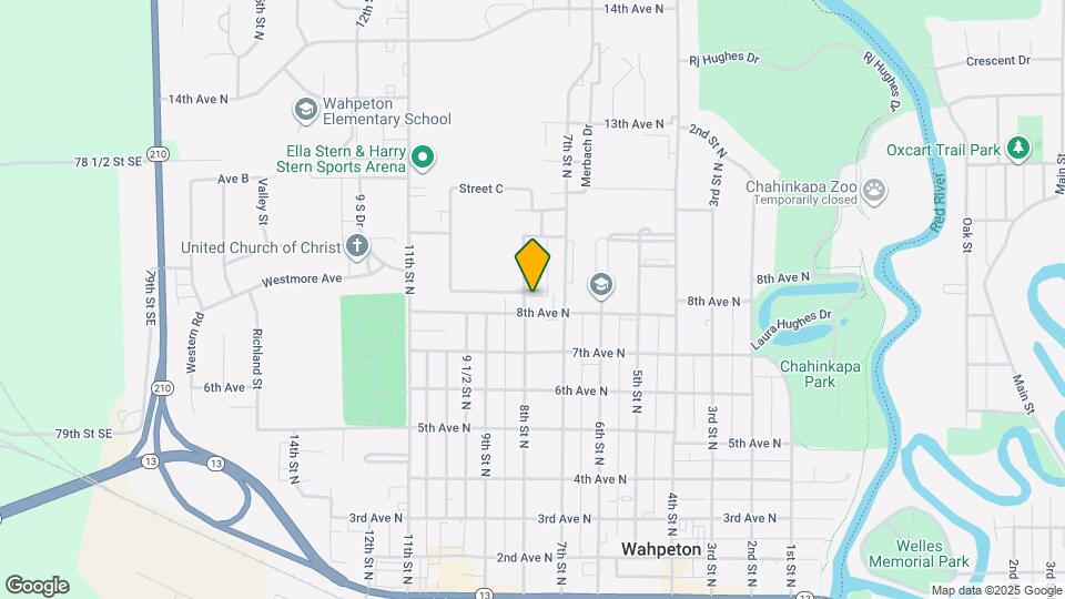 806 8th St N Map and Location Details