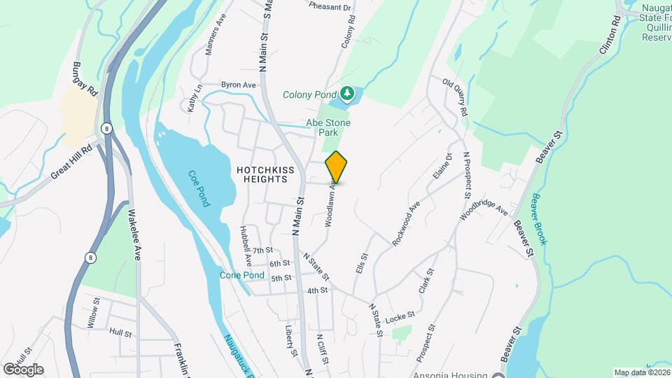 35 Woodlawn Ave Map and Location Details