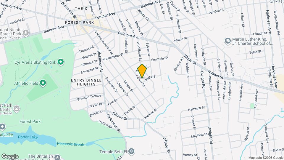 127 Carver St, Unit 127 Carver St Map and Location Details