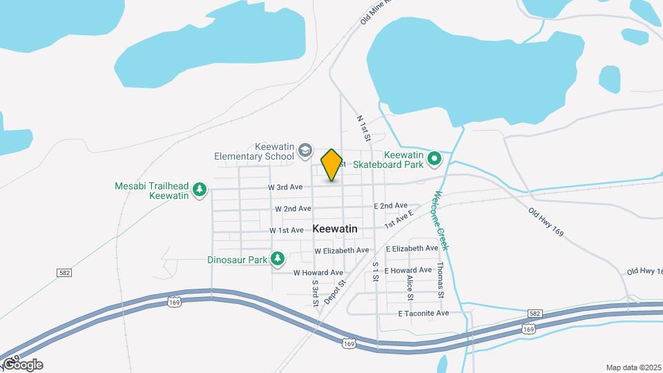 208 W 3rd Ave Map and Location Details