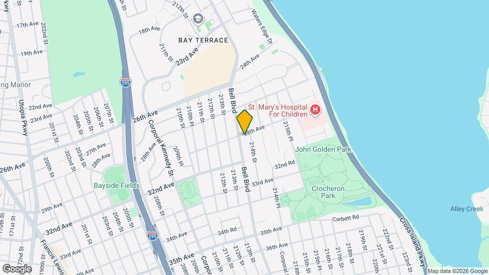 213-38 29th Ave Map and Location Details