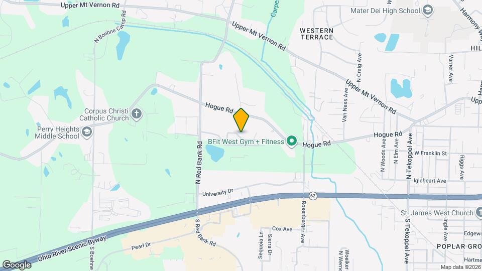 4801 Rolling Ridge Dr Map and Location Details