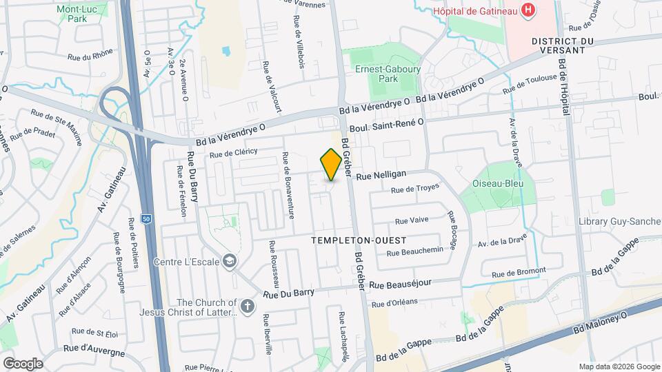 90 Rue Du Curé-André-Préseault Map and Location Details