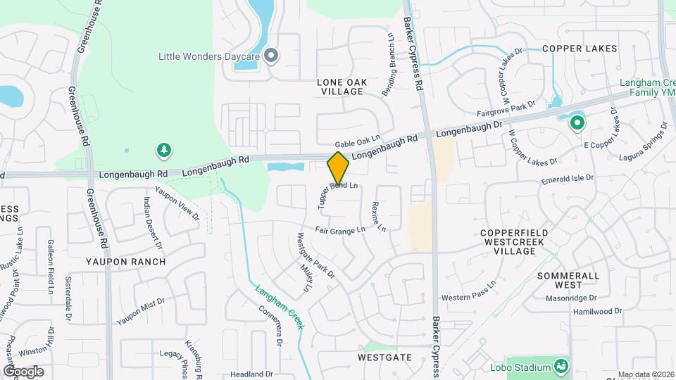 18307 Tupper Bend Ln Mapa y Detalles de la Ubicación