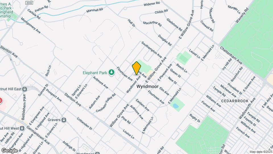 805 Wyndmoor Ave Map and Location Details