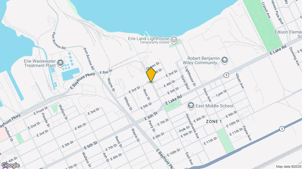 314 East Ave, Unit 314 East Mapa y Detalles de la Ubicación