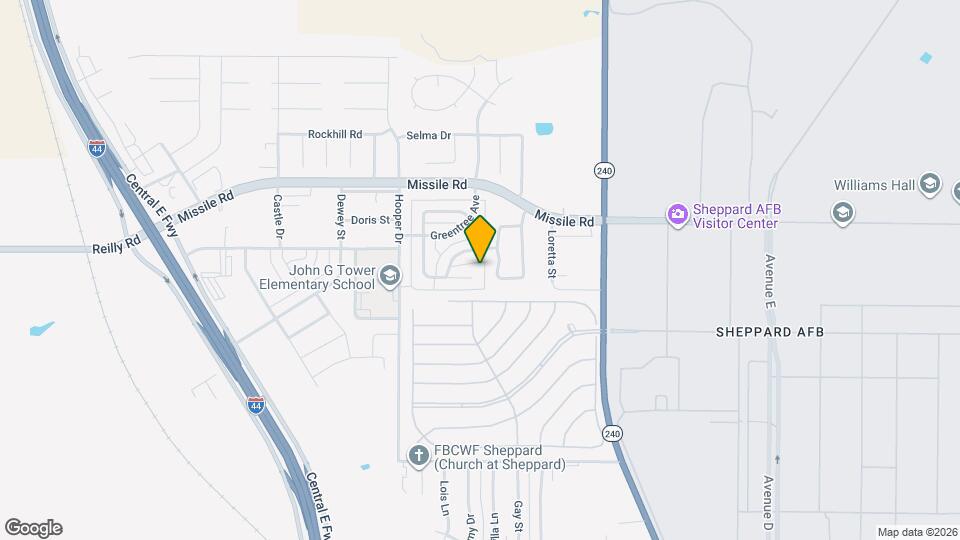 5201 Pebblestone Dr Map and Location Details