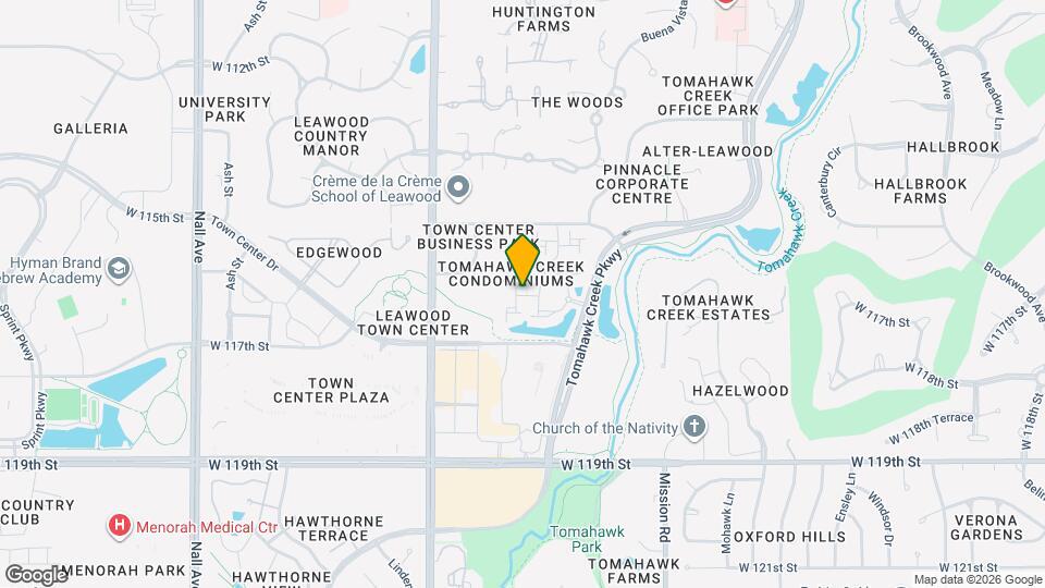 11622 Tomahawk Creek Pkwy, Unit I Mapa y Detalles de la Ubicación