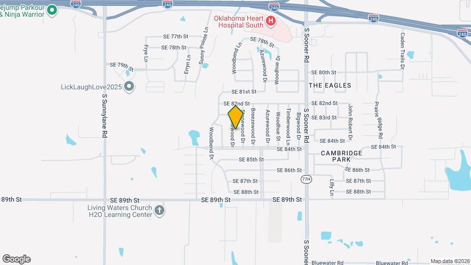 8412 Pinewood Dr Map and Location Details