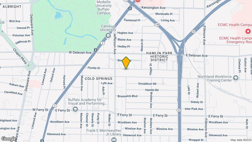 183 Florida St Map and Location Details