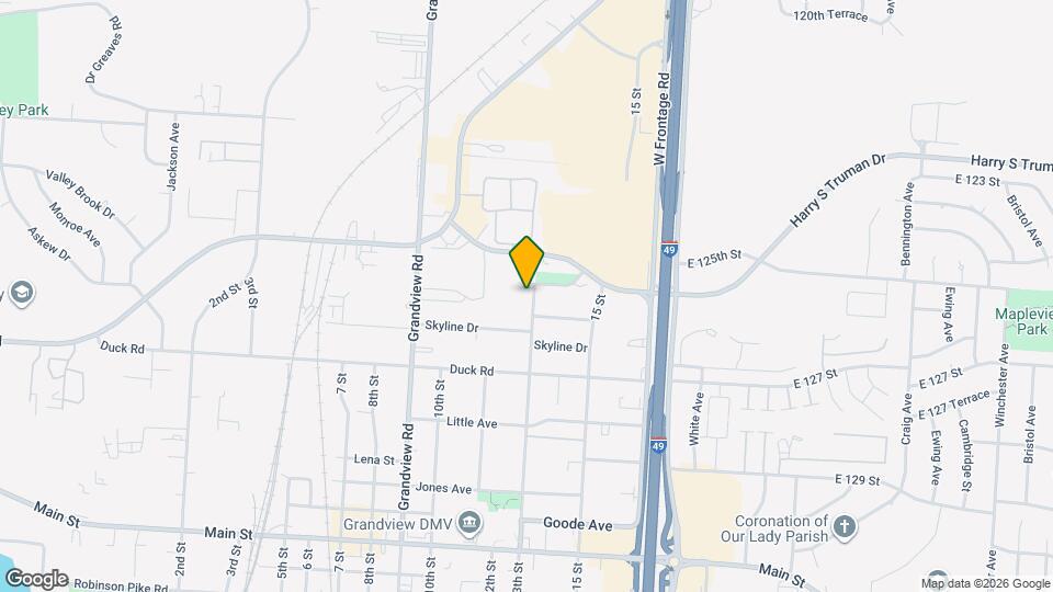 12516 13th St Map and Location Details