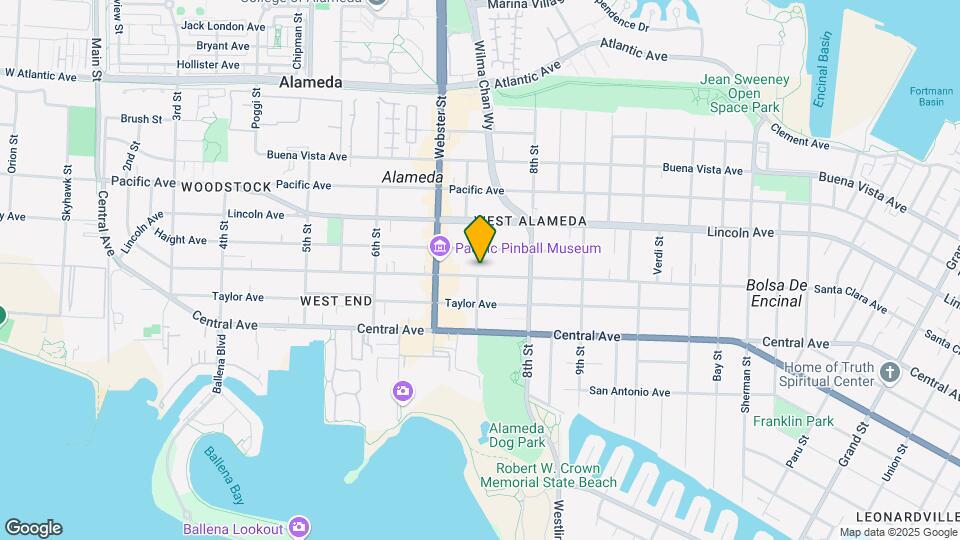 739 Santa Clara Ave Mapa y Detalles de la Ubicación