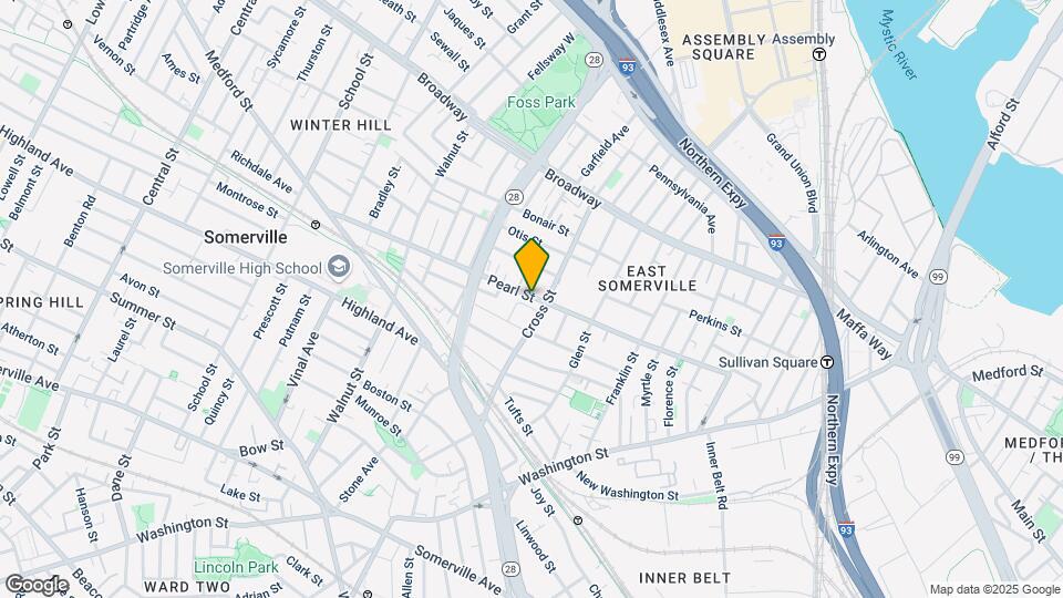 138 Pearl St, Unit 134-2 Map and Location Details