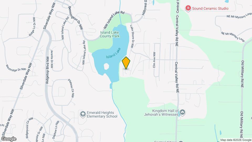 12880 Lake Shore Dr NW Map and Location Details