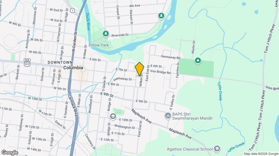 810 Wilkes St Map and Location Details