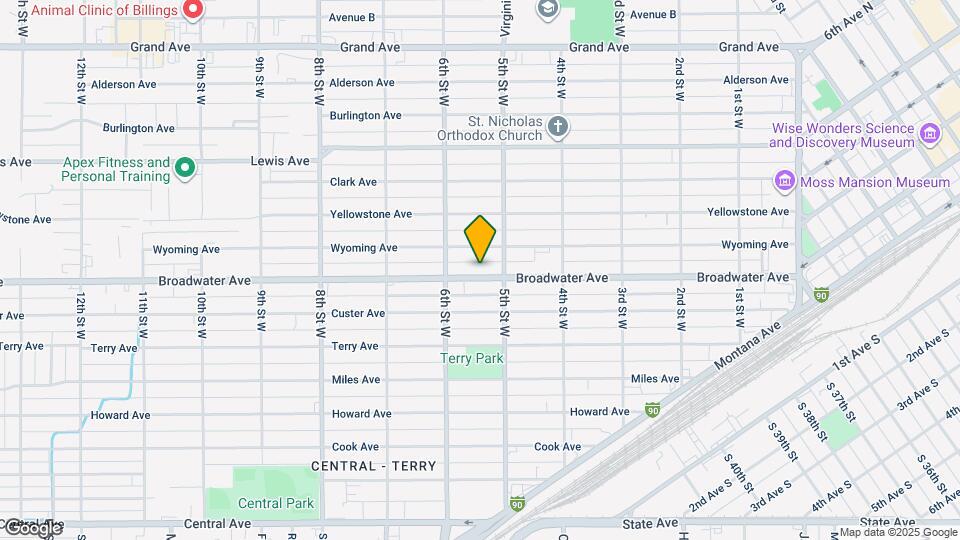 517 Broadwater Ave Map and Location Details