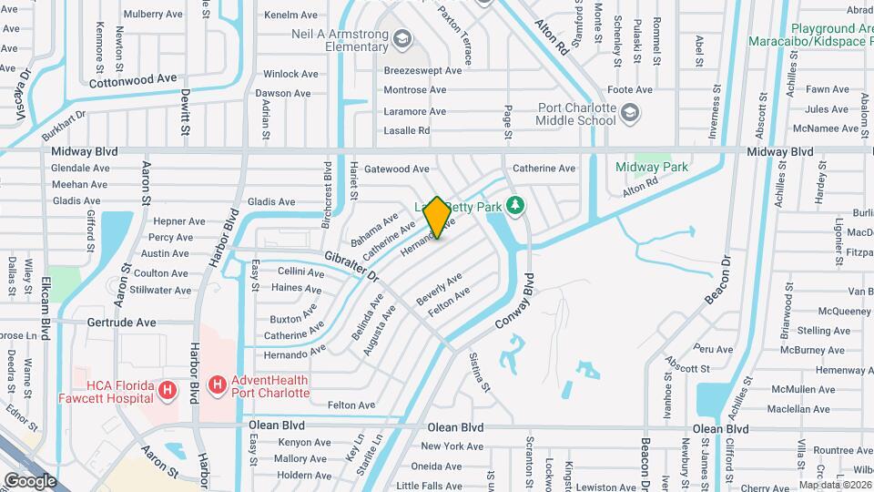22202 Belinda Ave Mapa y Detalles de la Ubicación