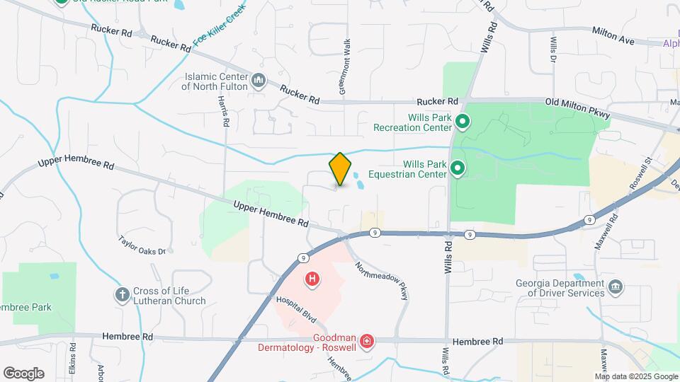 1404 Bellsmith Dr Map and Location Details