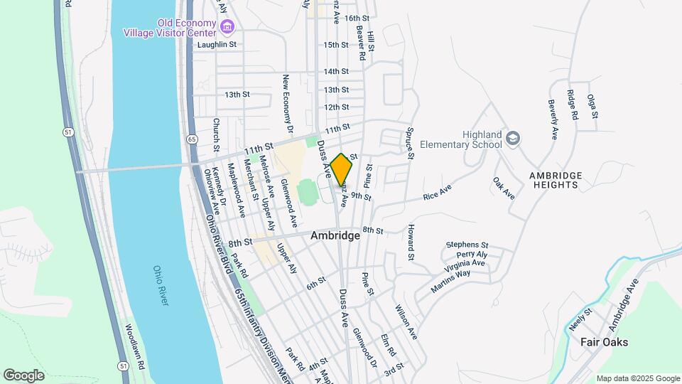 898 Lenz Ave Mapa y Detalles de la Ubicación