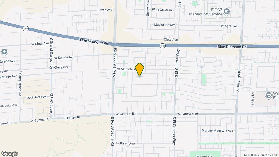 9226 W Sunny Oven Ct Map and Location Details