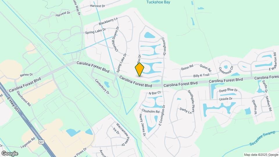 2360 Clandon Dr Map and Location Details