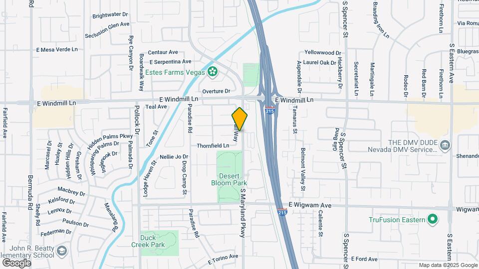 8250 Fox Tail Way Map and Location Details