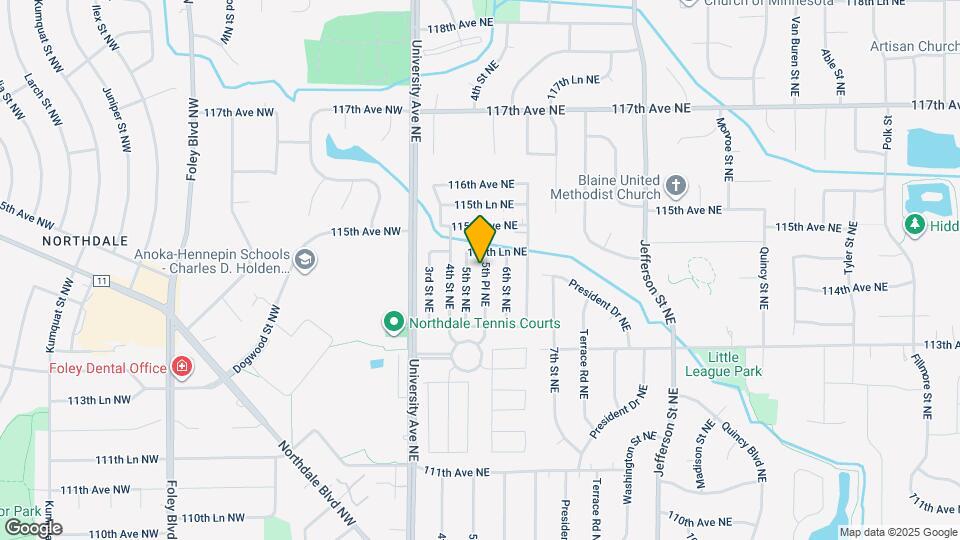11418 5th Pl NE Mapa y Detalles de la Ubicación