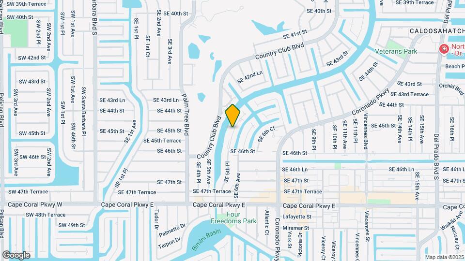 4550 SE 5th Pl Map and Location Details