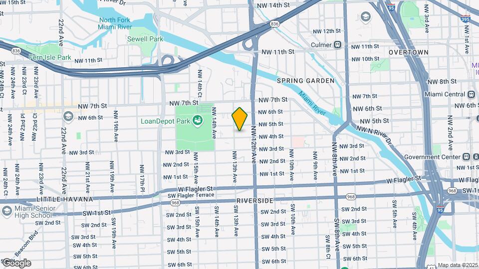 1259 NW 4th St Map and Location Details