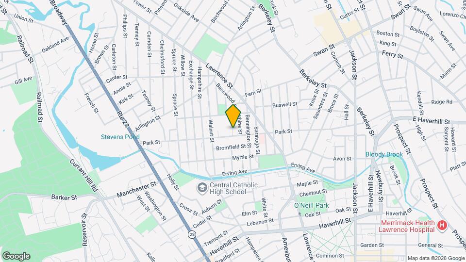 185B Park St Map and Location Details