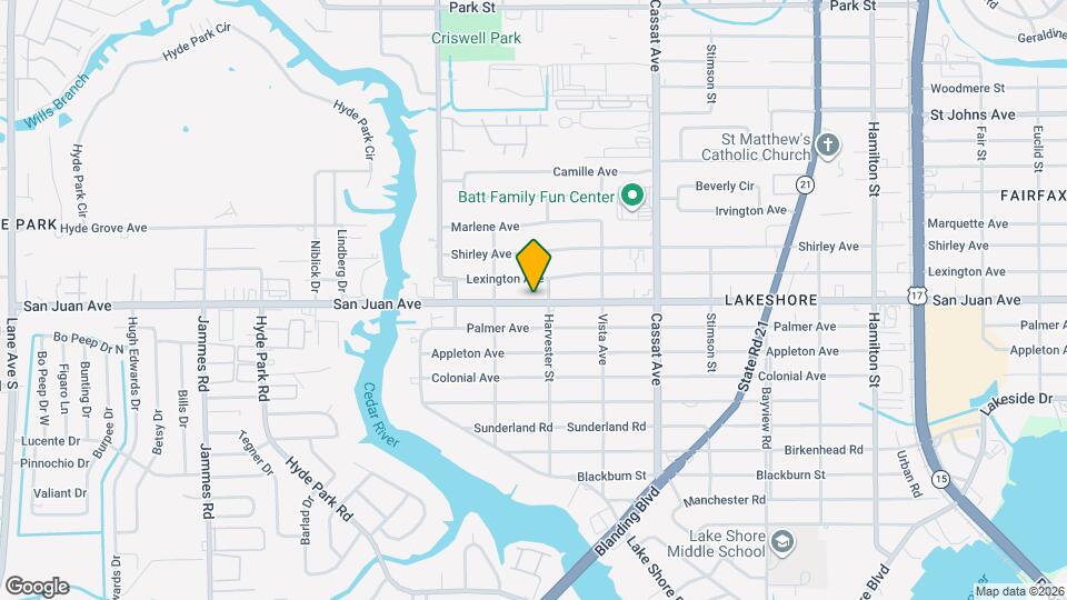 5215 San Juan Ave Mapa y Detalles de la Ubicación