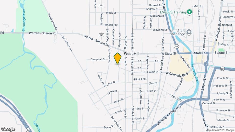 502 Lucy St Map and Location Details