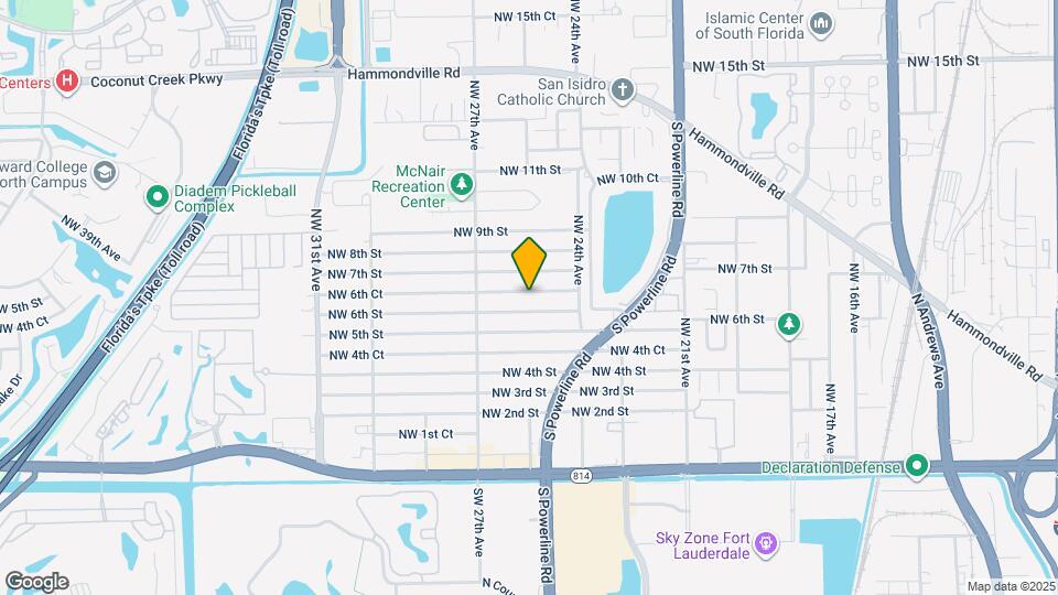 2502 NW 6th Ct Map and Location Details