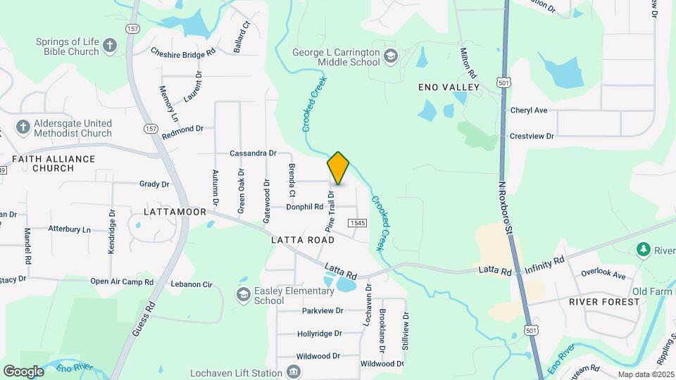 5110 Pine Trail Dr Map and Location Details