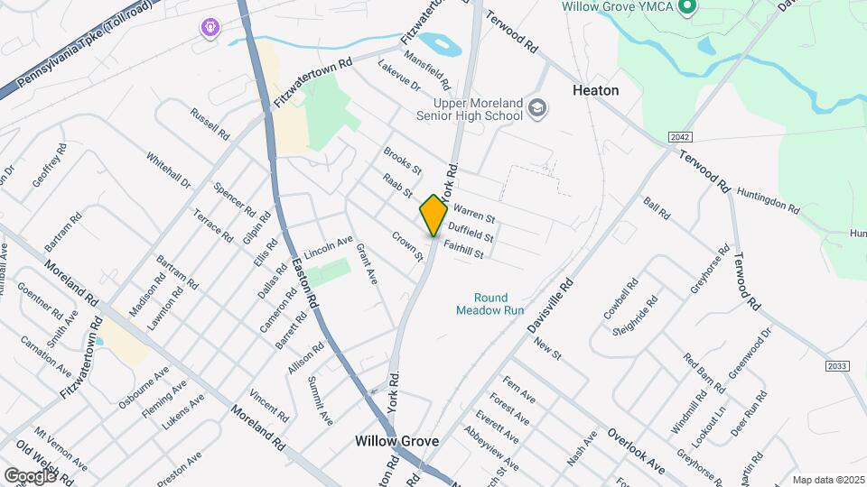 710 N York Rd Map and Location Details