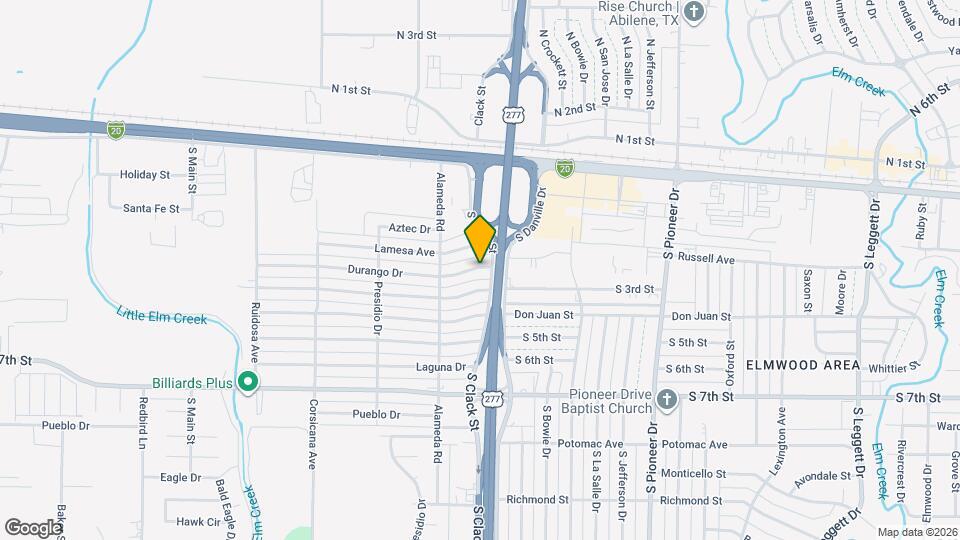 5107 Durango Dr Map and Location Details