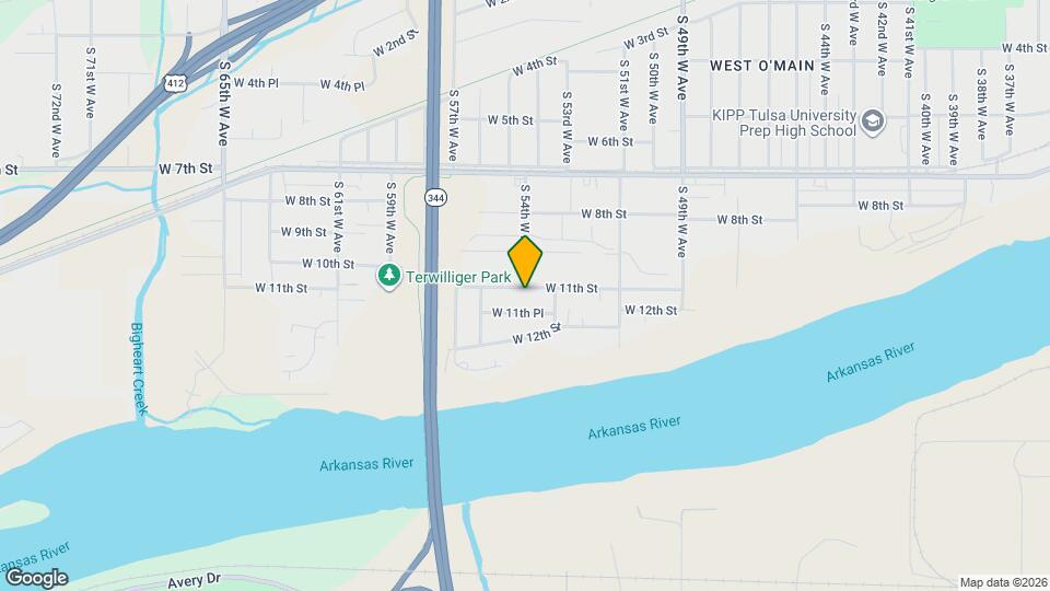 5340 W 11th St Map and Location Details