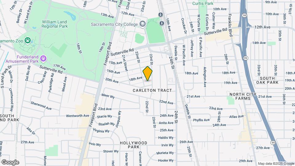2211 19th Ave Mapa y Detalles de la Ubicación