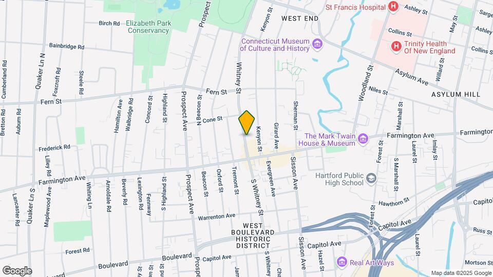 28 Whitney St Map and Location Details