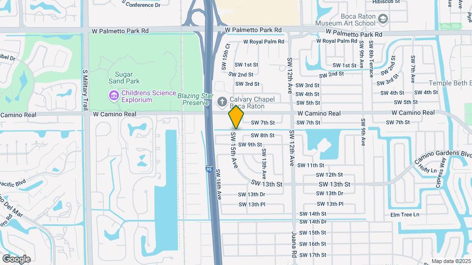 798 SW 15th Ave Map and Location Details