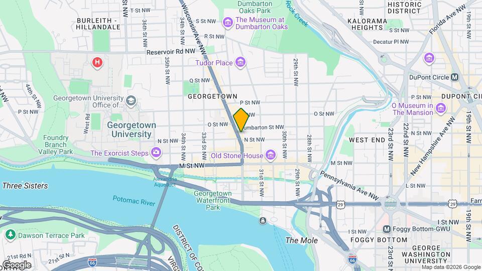1307 Wisconsin Ave NW, Unit SI ID1601862P Map and Location Details
